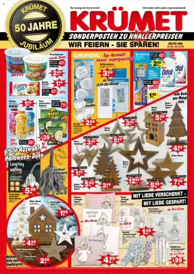 Krümet Sonderposten Prospekt (gültig bis 18-10)