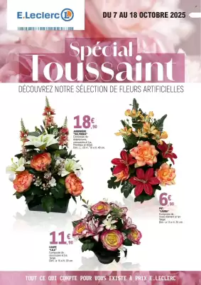 Catalogue E.Leclerc (valable jusqu'au 18-10)