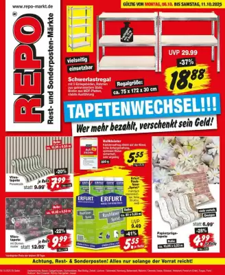 Repo Markt Prospekt (gültig bis 11-10)