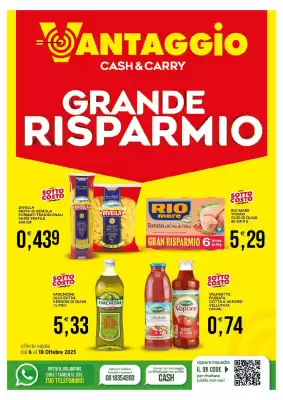 Volantino Vantaggio Cash&Carry (valido fino al 18-10)