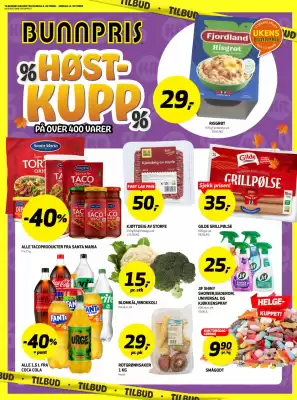 Bunnpris kundeavis (gyldig til 12-10)