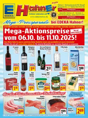 EDEKA Hahner Prospekt (gültig bis 11-10)