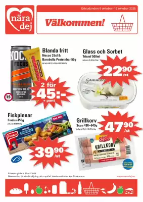 Nära dej reklamblad (giltig till och med 19-10)