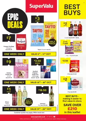 SuperValu leaflet (valid until 25-10)
