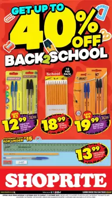 Shoprite catalogue (valid until 12-10)