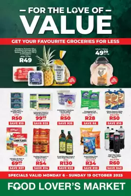 Food Lover's Market catalogue (valid until 19-10)