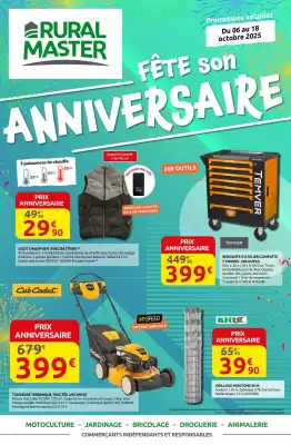 Catalogue Rural Master (valable jusqu'au 18-10)
