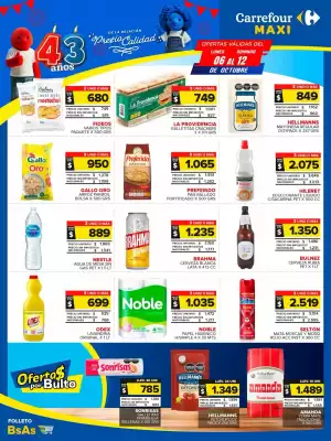 Folleto Carrefour Maxi (válido hasta 12-10)