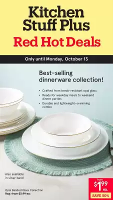 Kitchen Stuff Plus flyer
