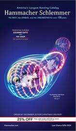 Hammacher Schlemmer weekly ad Page 1