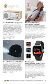 Hammacher Schlemmer weekly ad Page 71