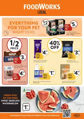 Foodworks catalogue