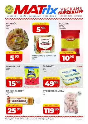 Matrix Butikerna reklamblad (giltig till och med 11-10)