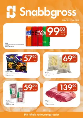 Snabbgross reklamblad (giltig till och med 19-10)