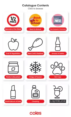 Coles catalogue