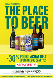 Catalogue Monoprix | Guide place to beer page 1