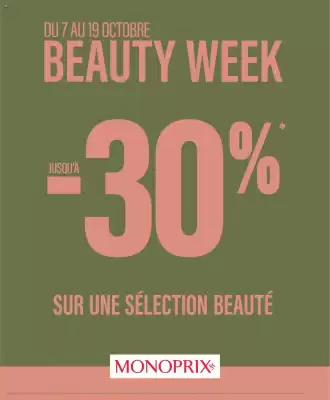 Catalogue Monoprix (valable jusqu'au 19-10)