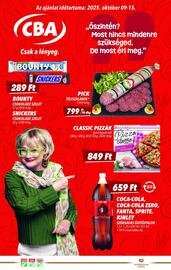 CBA akciós újság hét 41 Oldal 1