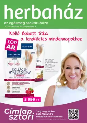 Herbaház akciós újság (érvényes eddig: 2-11)