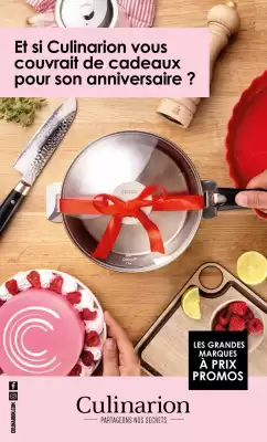 Catalogue Culinarion (valable jusqu'au 19-10)