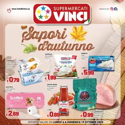 Volantino Supermercati Vinci (valido fino al 19-10)