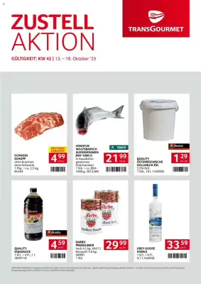 Transgourmet Flugblatt (gültig bis 18-10)