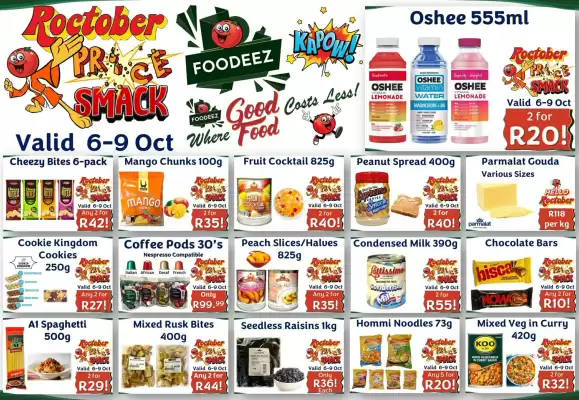 Foodeez catalogue (valid until 9-10)