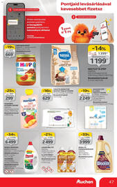 Auchan akciós újság hét 41 Oldal 47