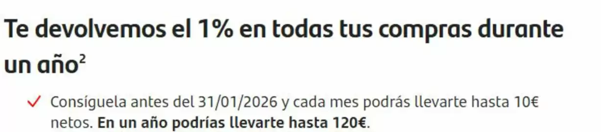 Folleto Banco Santander Página 1