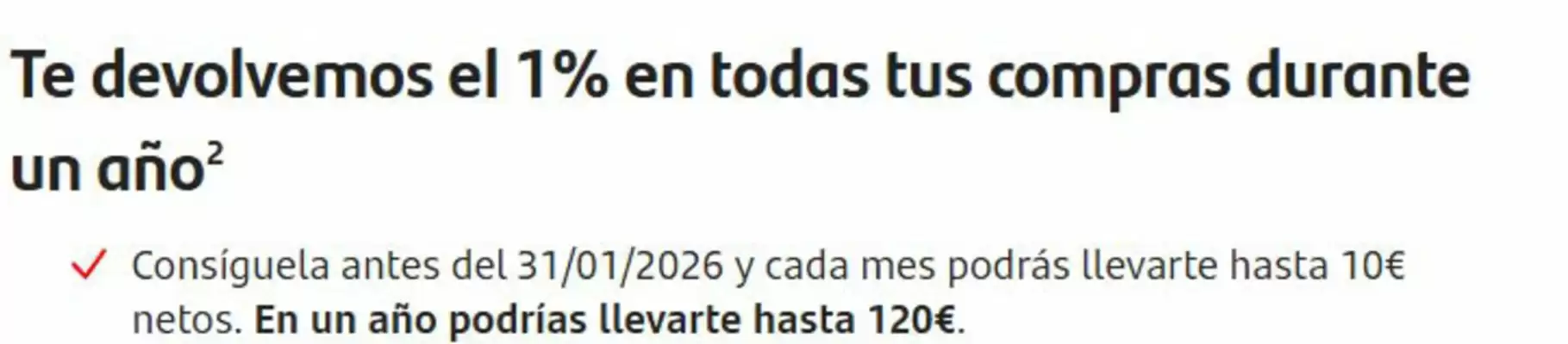 Folleto Banco Santander (válido hasta el 31-01)