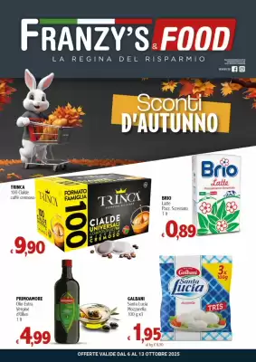 Volantino Franzy's Food (valido fino al 13-10)