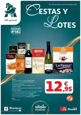 Folleto Alcampo (válido hasta el 10-12)