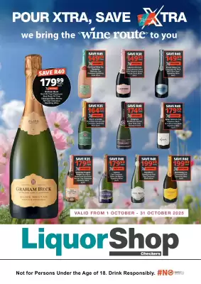 Liquor Shop catalogue (valid until 31-10)