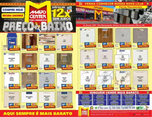 Folheto Mauro Center (válido até 31-10)