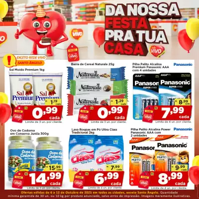 Encarte Rede Vivo (válido até 12-10)