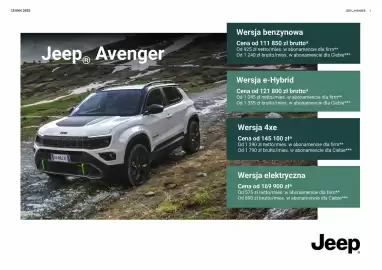 Jeep gazetka | Avenger Strona 1