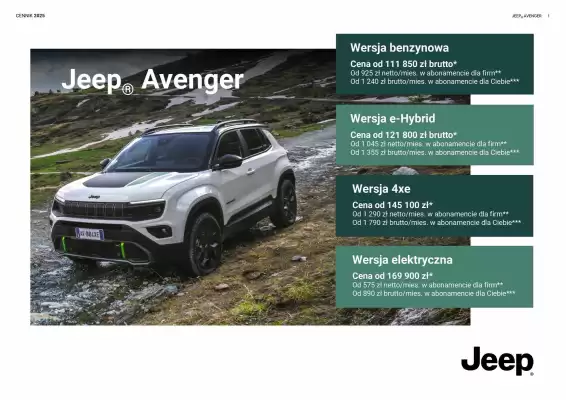 Jeep gazetka (ważność do 6-04)