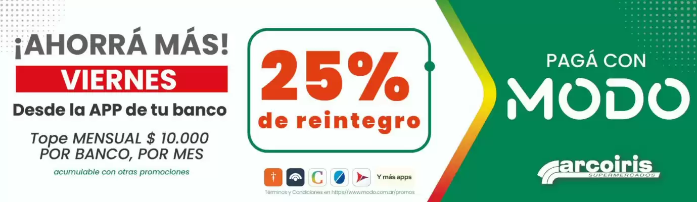 Catálogo Arcoiris Supermercados (válido hasta 21-10)