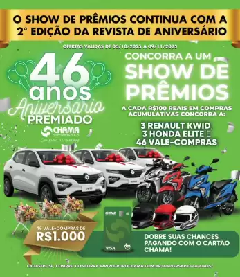 Catálogo Chama Supermercados (válido até 9-11)