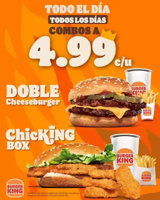 Catálogo Burger King (válido hasta 18-10)