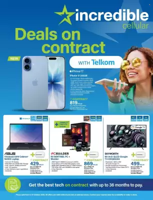 Incredible Connection catalogue (valid until 31-10)