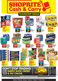 Shoprite catalogue Page 1