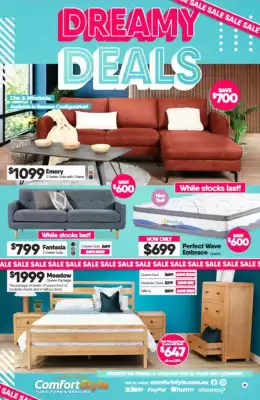 ComfortStyle Furniture & Bedding catalogue (valid until 2-11)