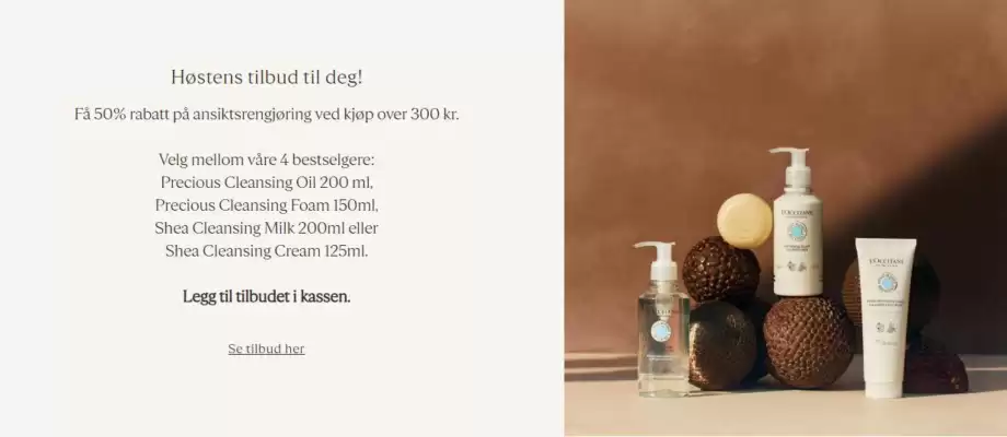 L'Occitane kundeavis (gyldig til 26-10)