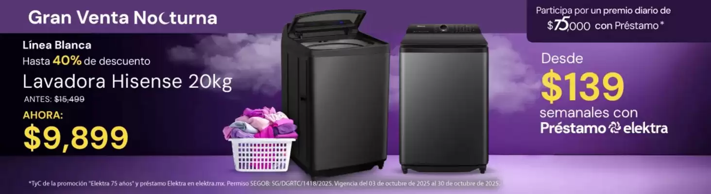Catálogo Elektra (válido hasta 30-10)