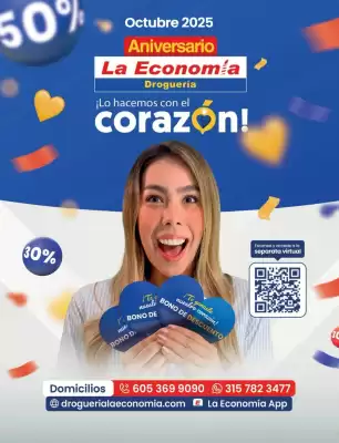 Catálogo Droguería la Economía (válido hasta 31-10)