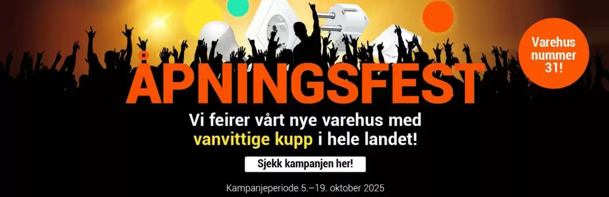 Elektroimportøren kundeavis (gyldig til 19-10)