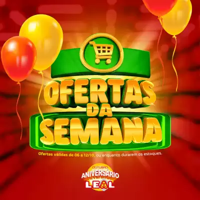 Folheto Supermercado leal (válido até 12-10)