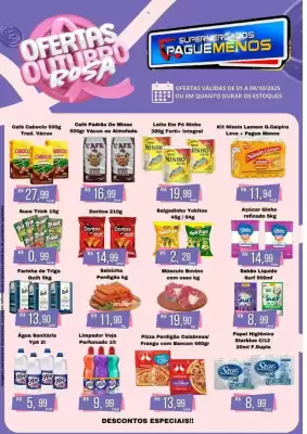 Catálogo Supermercados Pague Menos (válido até 8-10)
