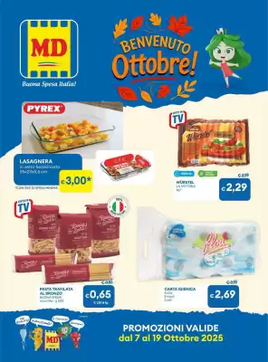 Volantino MD Discount (valido fino al 19-10)